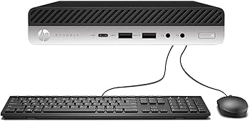 ミニPC #524 HP ProDesk 400 G4 DM i5-8500T 16GB HP ProDesk 600 G4 Mini Desktop PC, Intel Core i5-8500T 6